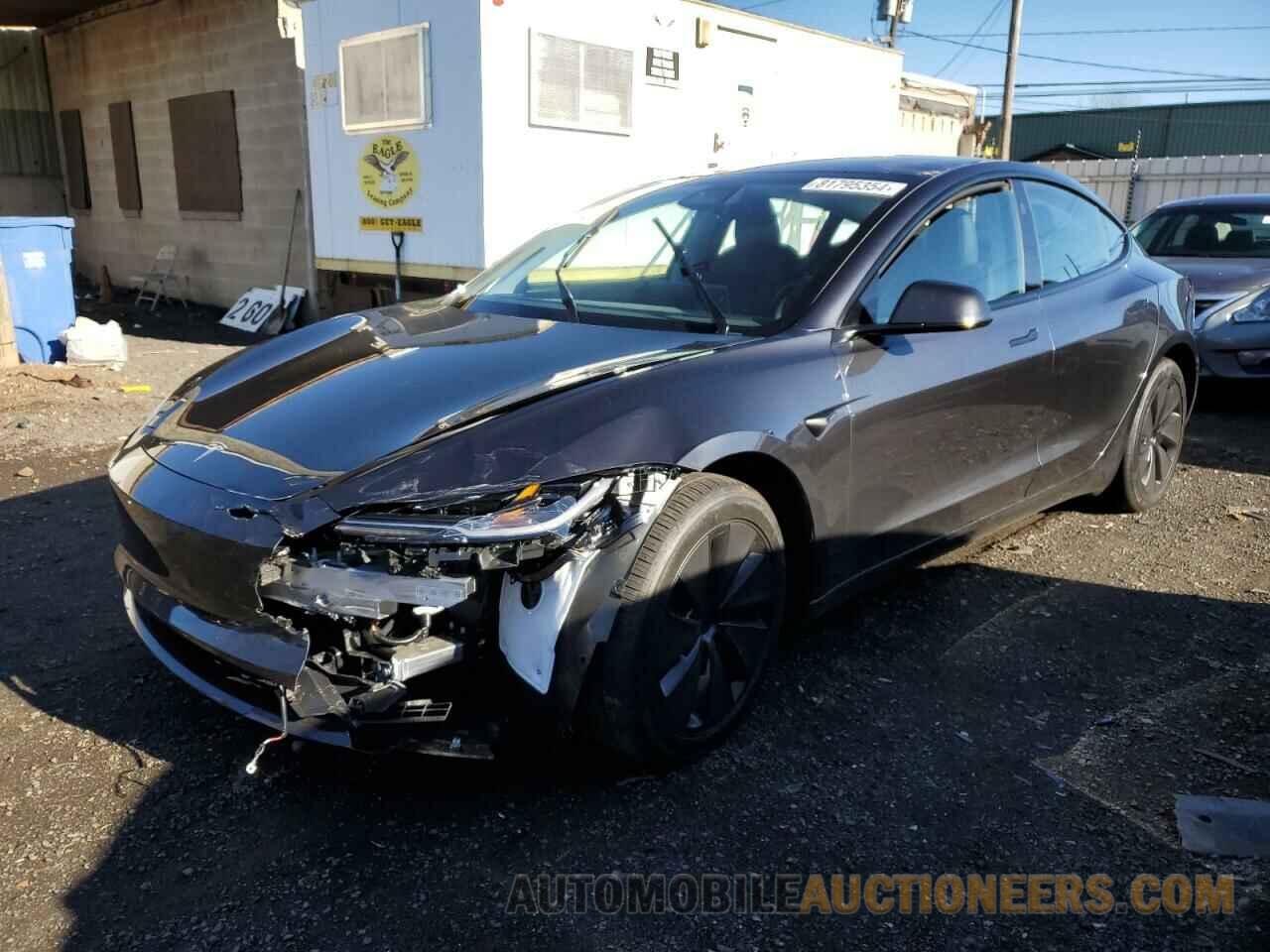 5YJ3E1EB9RF823782 TESLA MODEL 3 2024