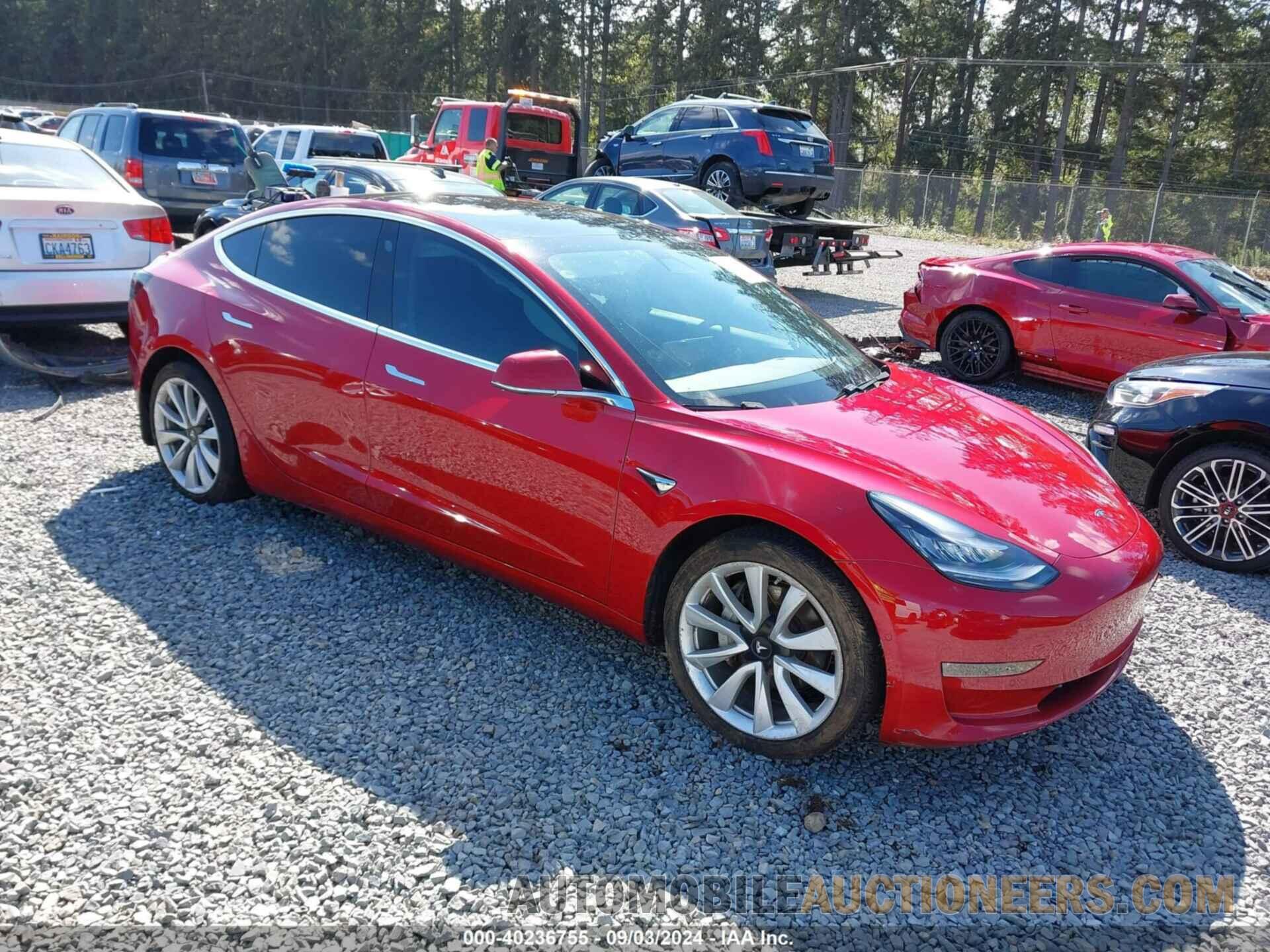 5YJ3E1EBXJF091456 TESLA MODEL 3 2018