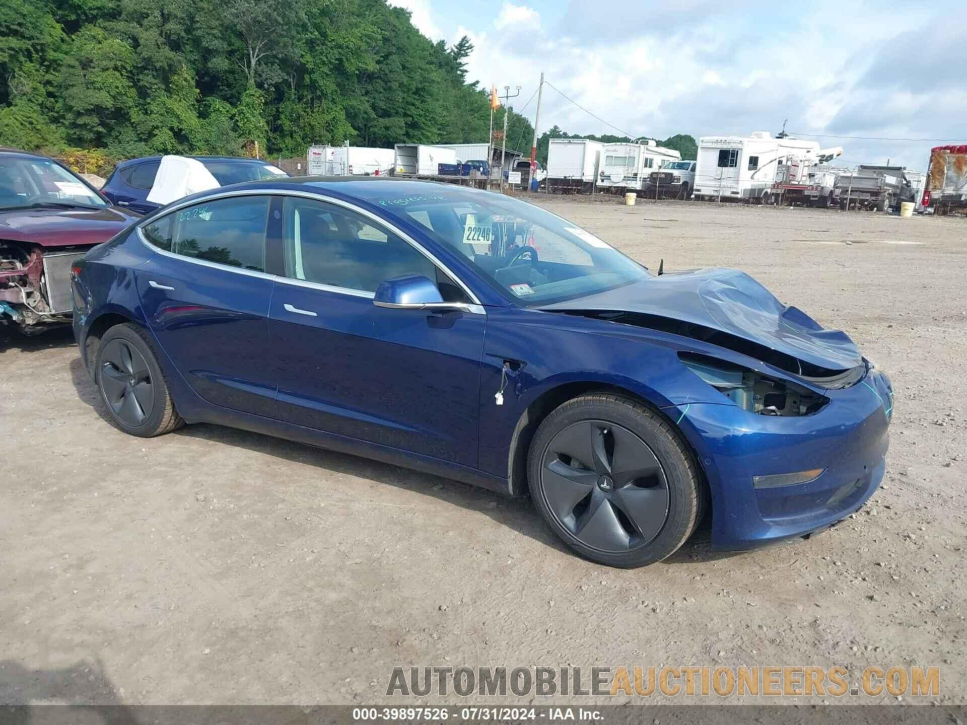 5YJ3E1EBXJF091862 TESLA MODEL 3 2018