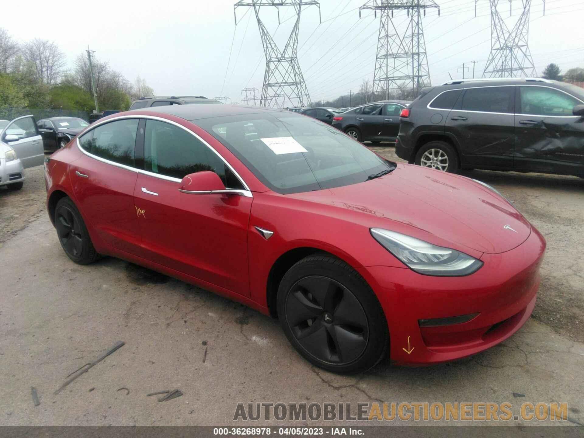 5YJ3E1EBXJF114735 TESLA MODEL 3 2018