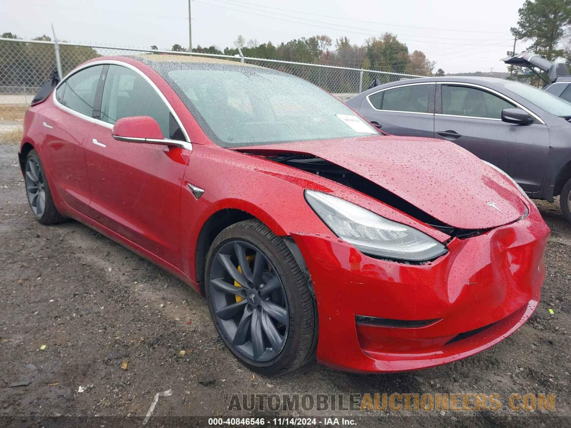 5YJ3E1EBXJF117344 TESLA MODEL 3 2018