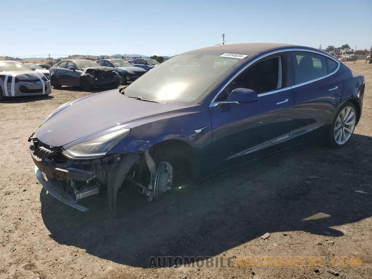 5YJ3E1EBXJF130756 TESLA MODEL 3 2018