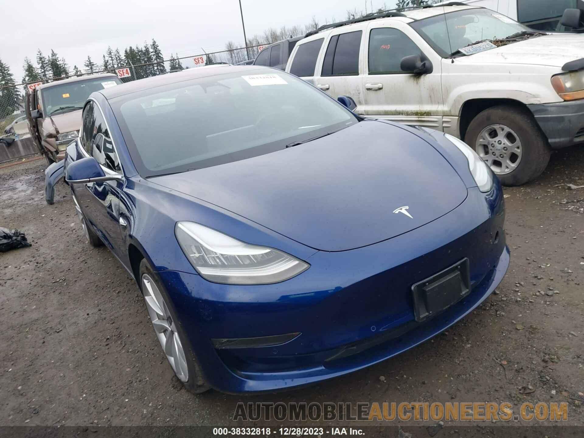 5YJ3E1EBXJF133706 TESLA MODEL 3 2018