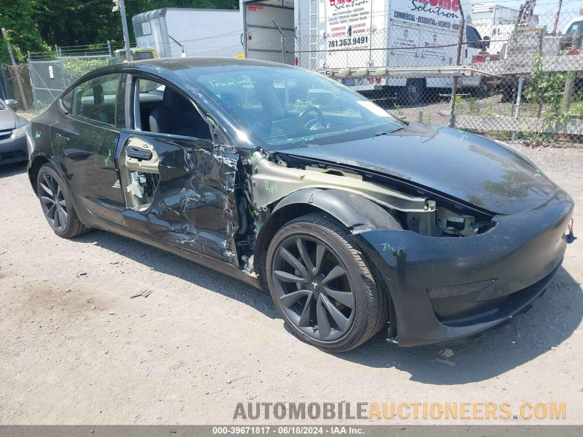 5YJ3E1EBXJF170495 TESLA MODEL 3 2018