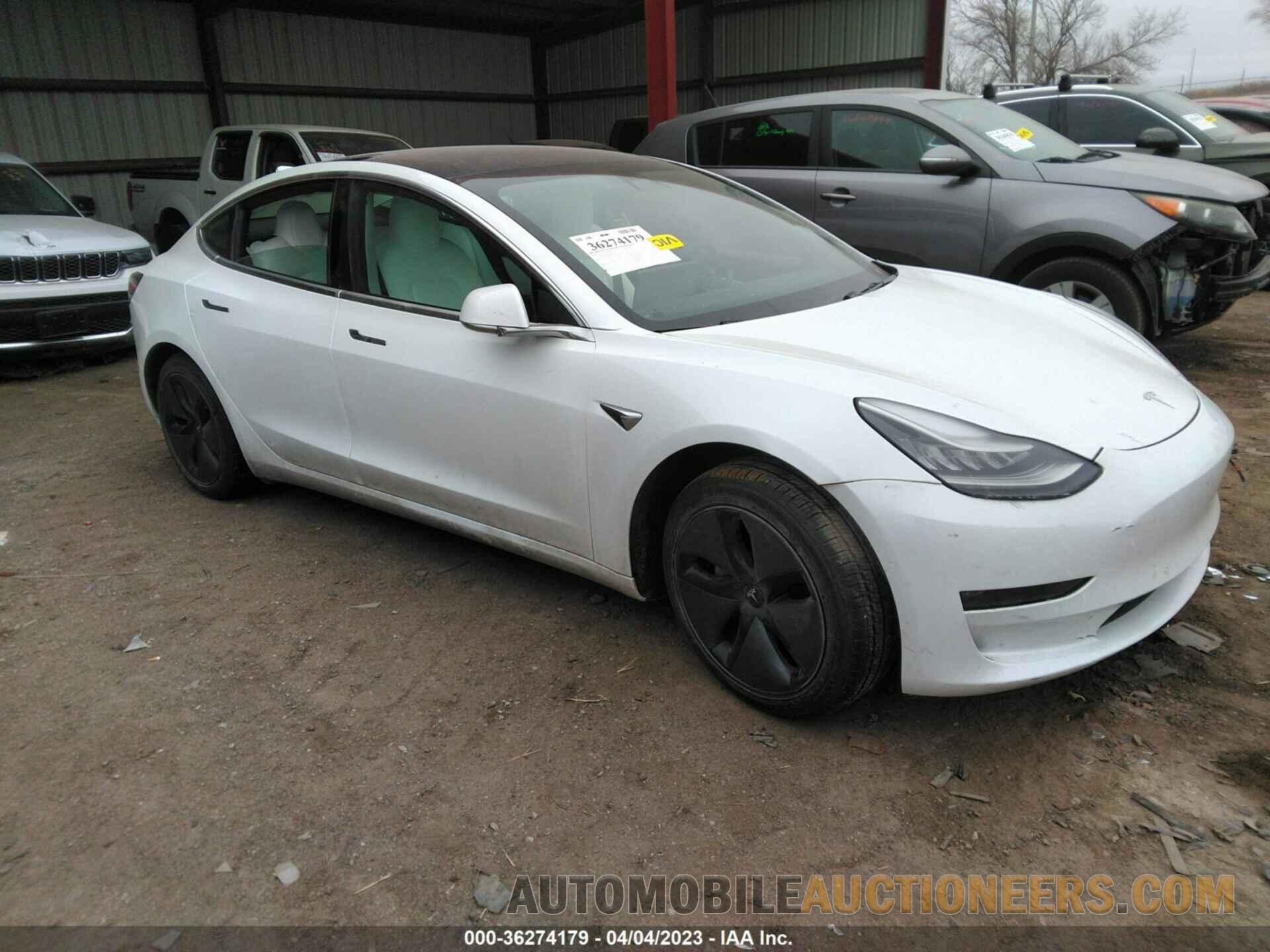 5YJ3E1EBXKF192272 TESLA MODEL 3 2019