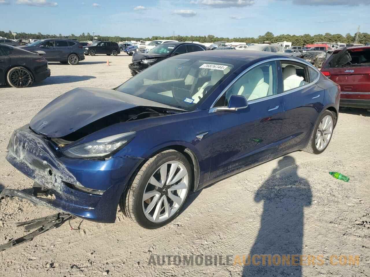 5YJ3E1EBXKF192501 TESLA MODEL 3 2019