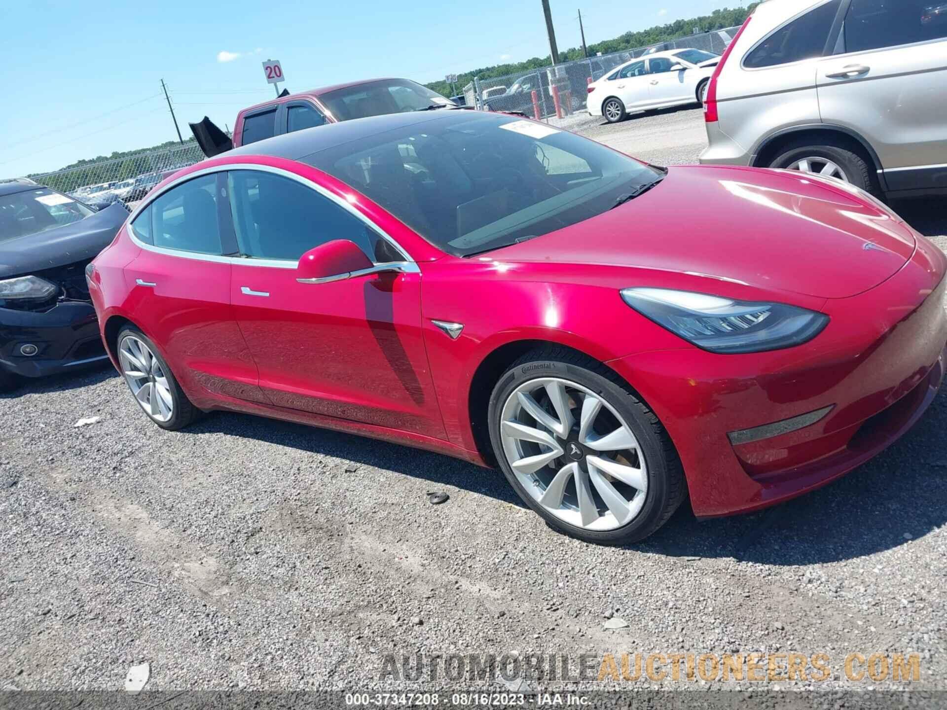 5YJ3E1EBXKF194443 TESLA MODEL 3 2019