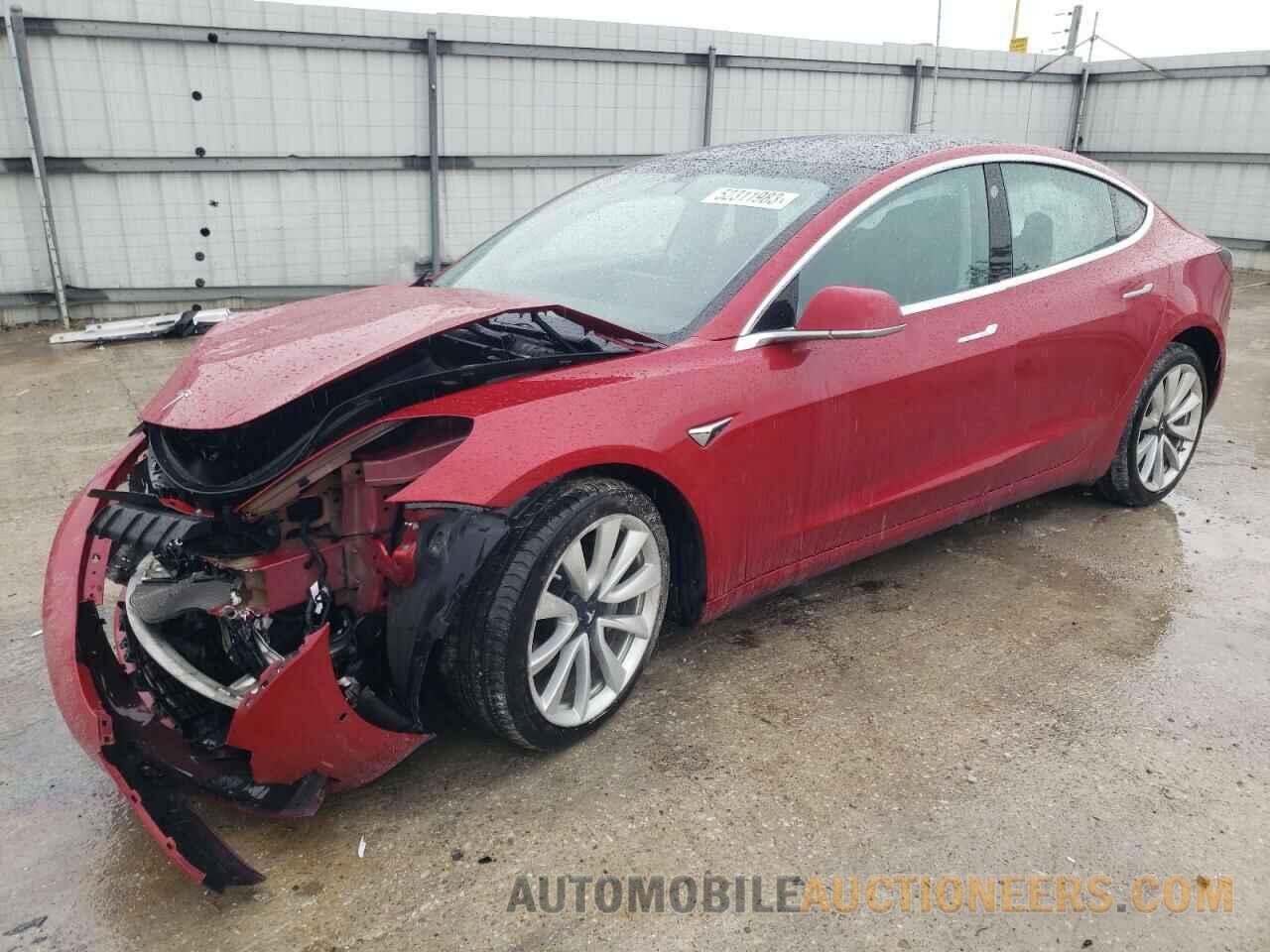 5YJ3E1EBXKF389703 TESLA MODEL 3 2019