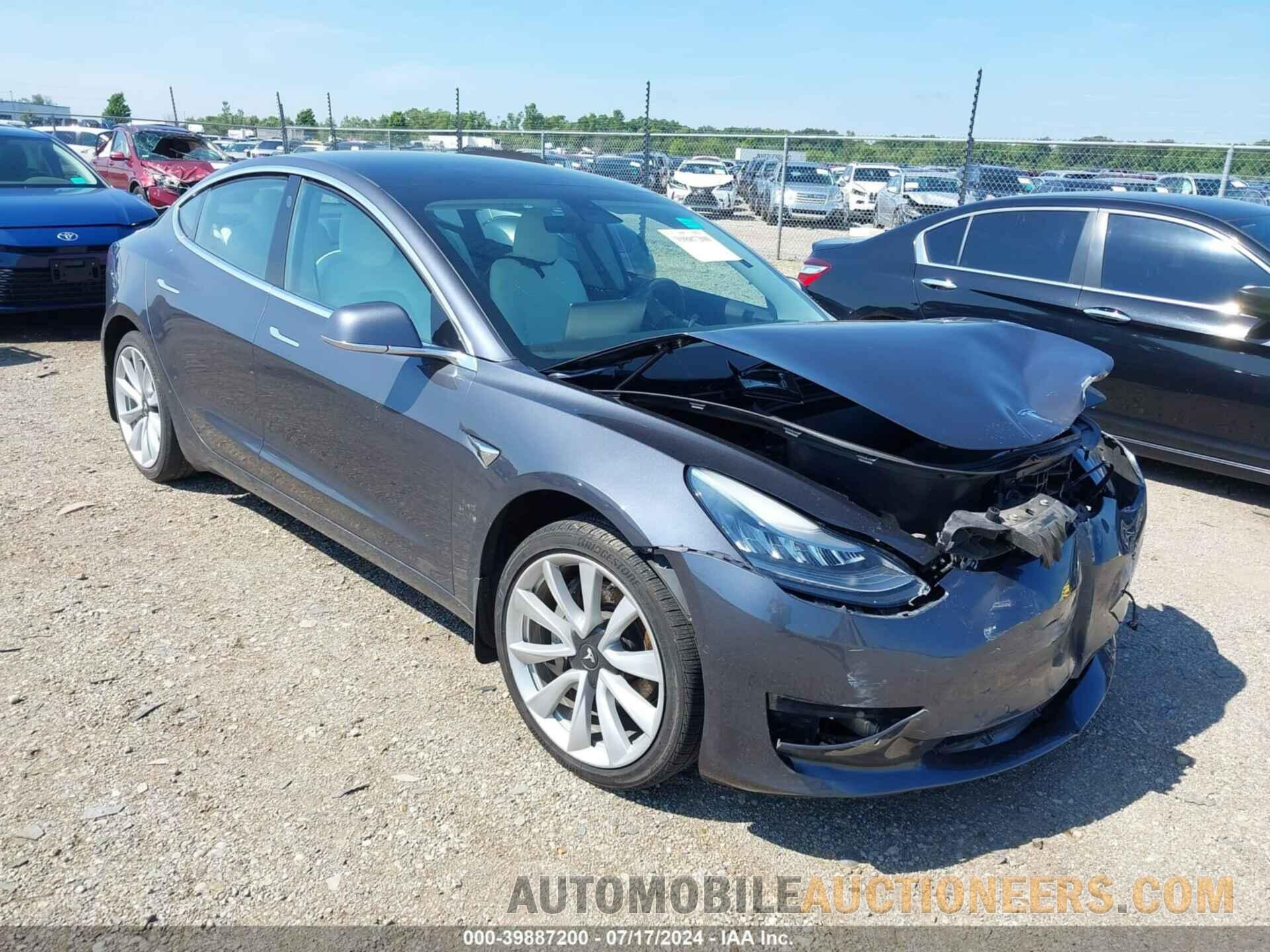 5YJ3E1EBXKF391712 TESLA MODEL 3 2019