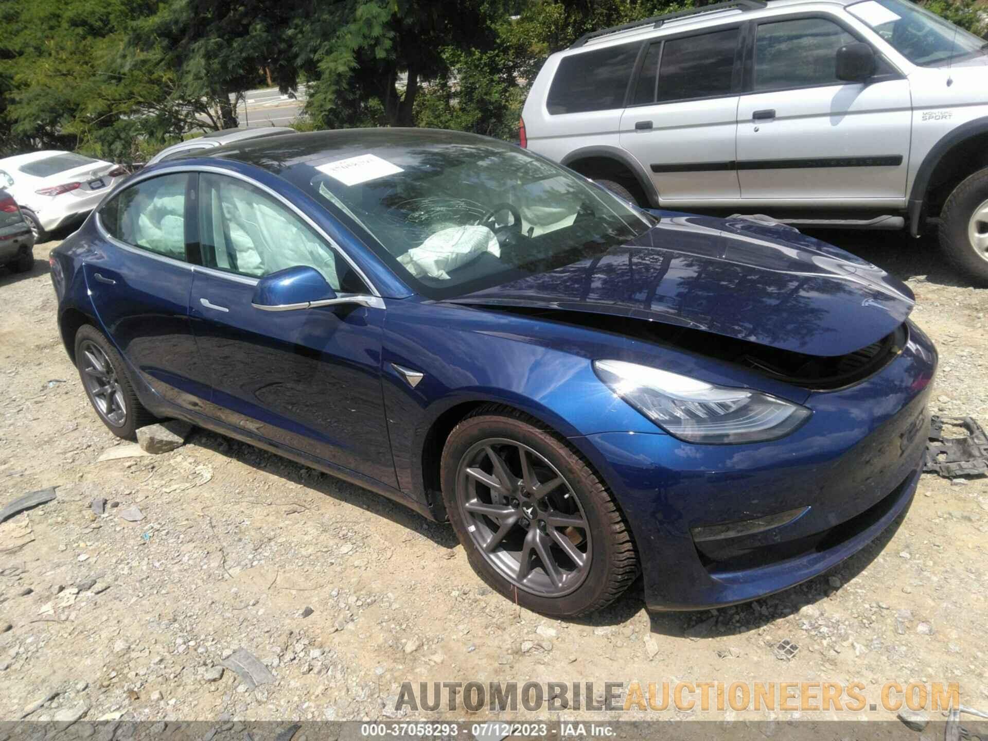 5YJ3E1EBXKF418276 TESLA MODEL 3 2019