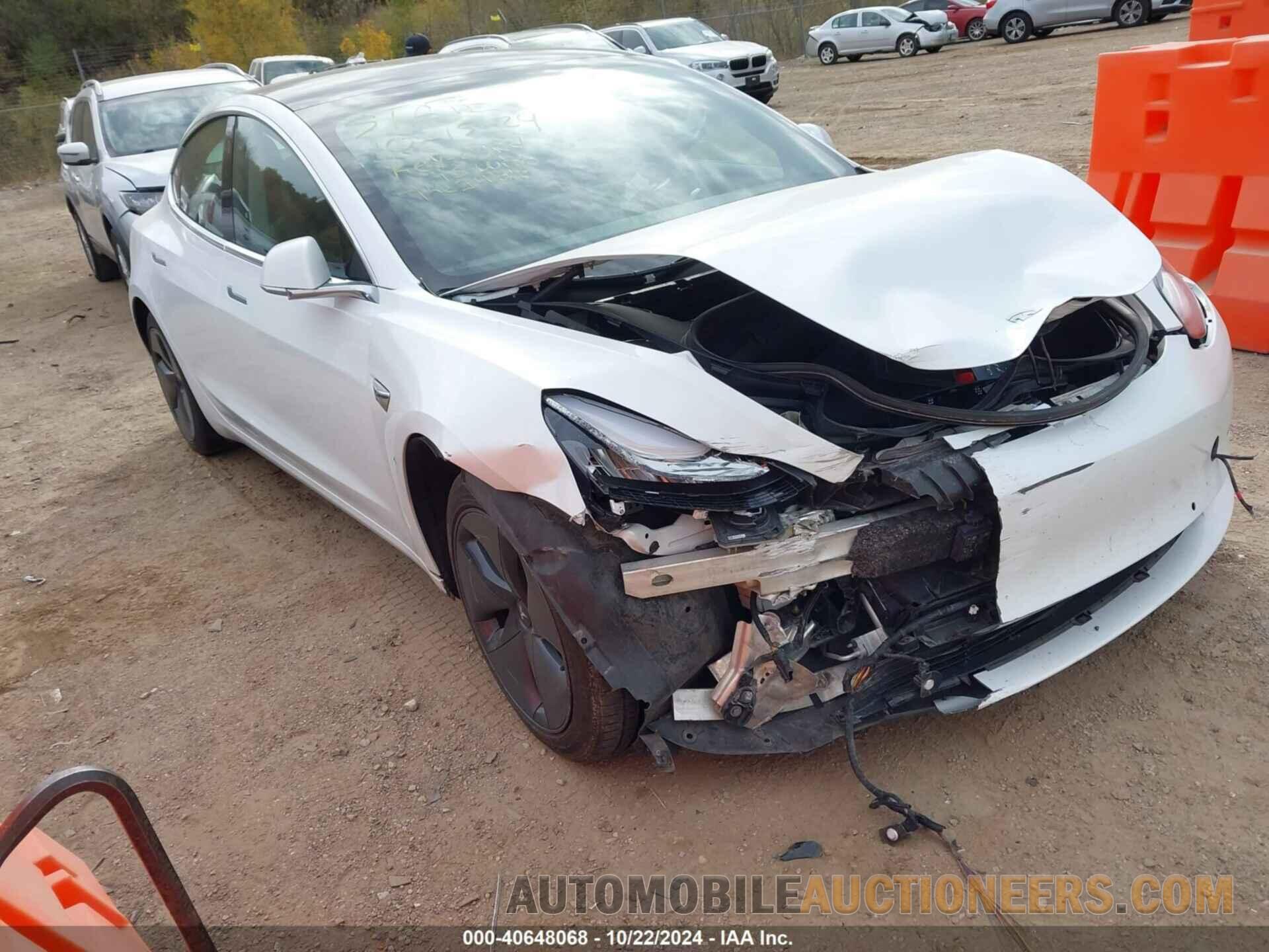 5YJ3E1EBXKF418326 TESLA MODEL 3 2019