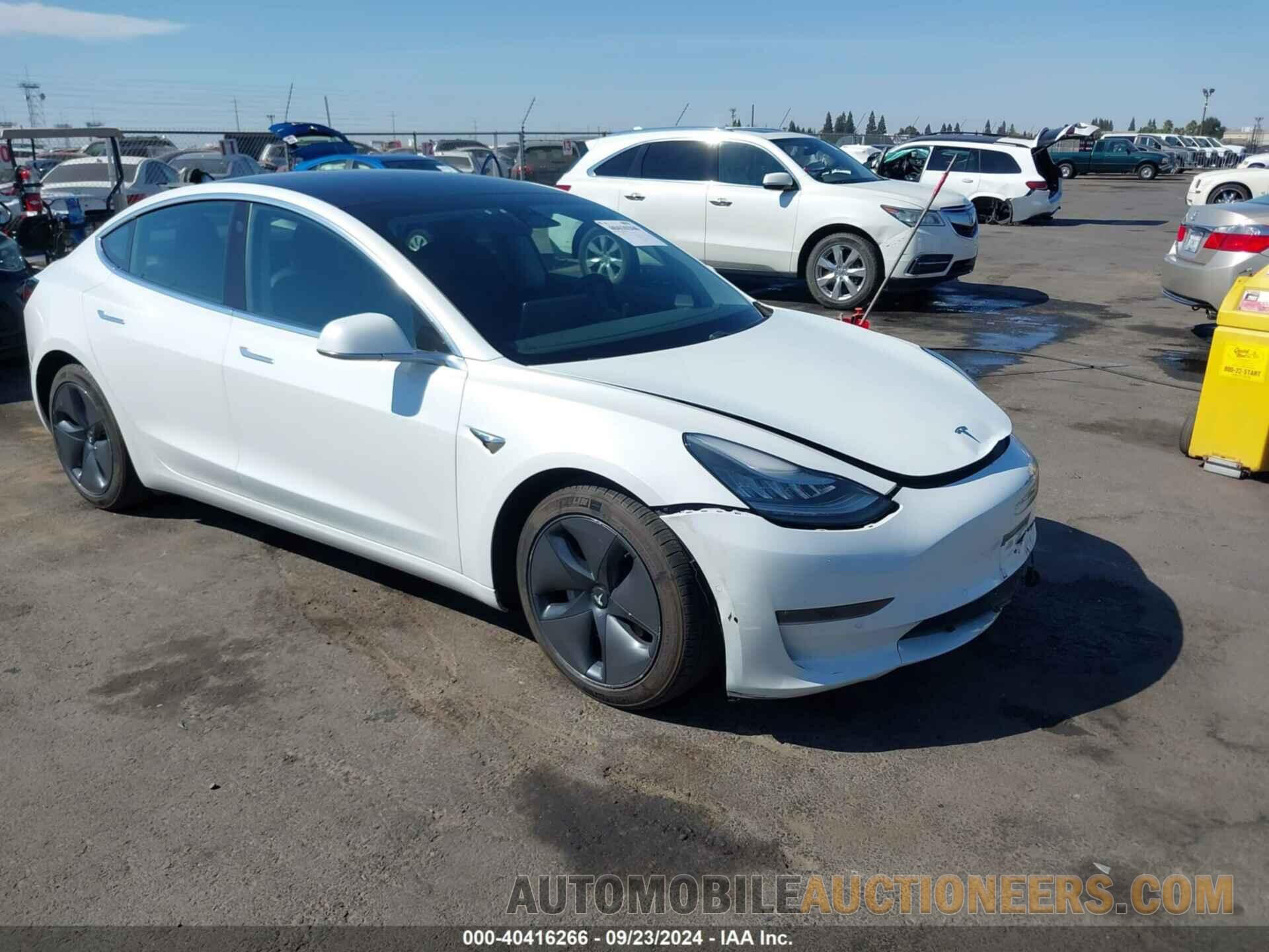 5YJ3E1EBXKF433344 TESLA MODEL 3 2019