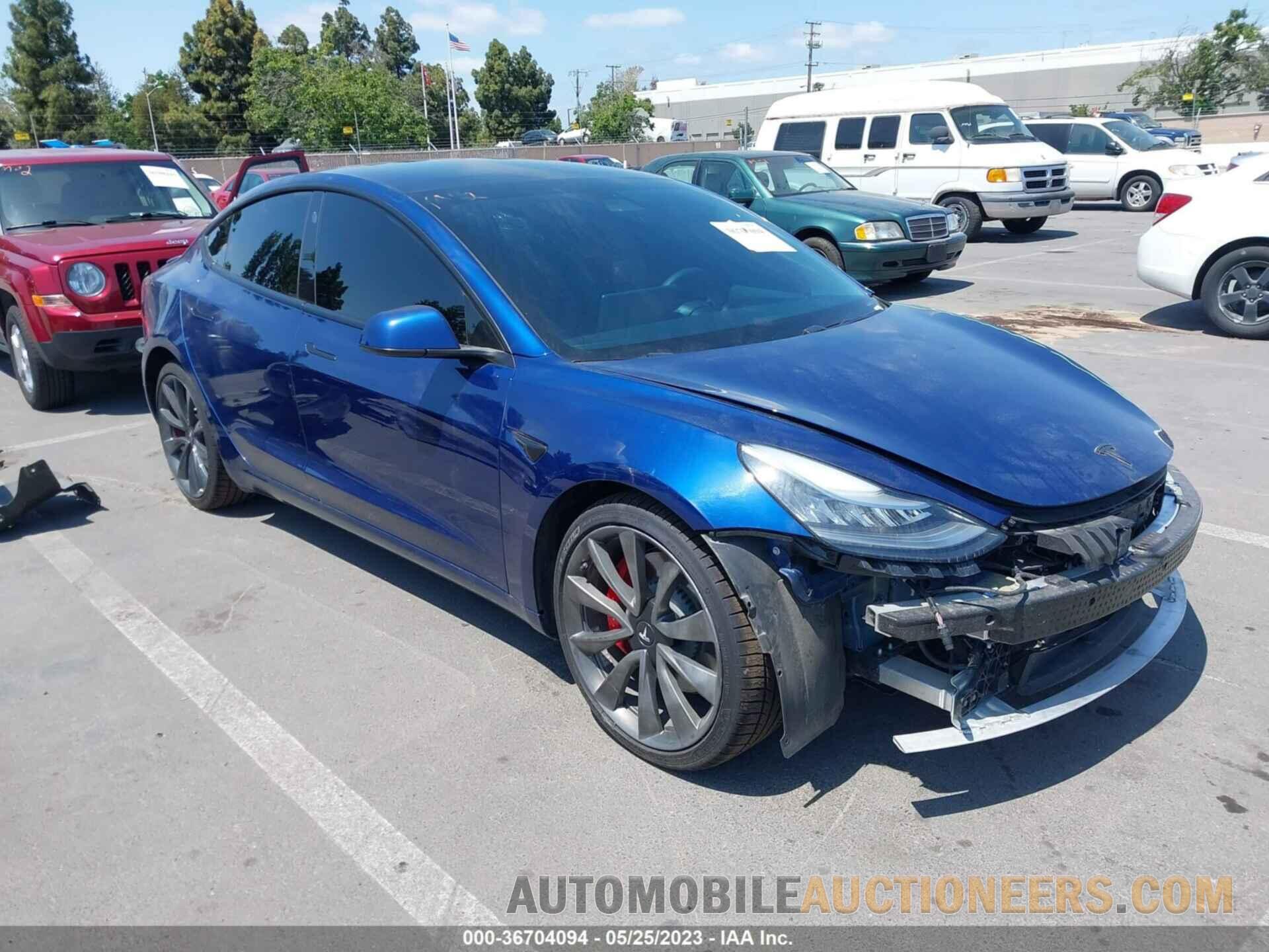 5YJ3E1EBXKF522430 TESLA MODEL 3 2019