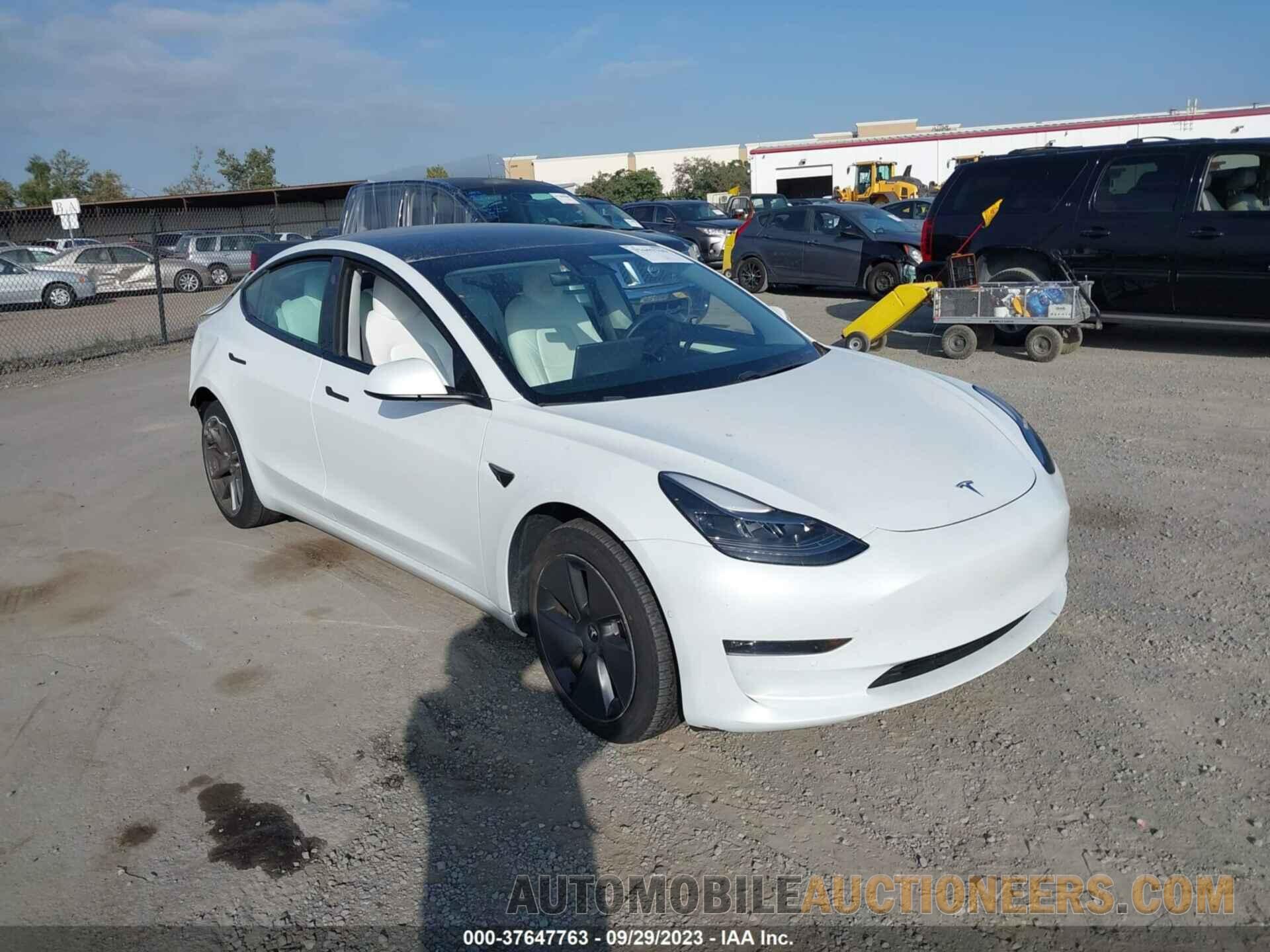 5YJ3E1EBXMF001064 TESLA MODEL 3 2021