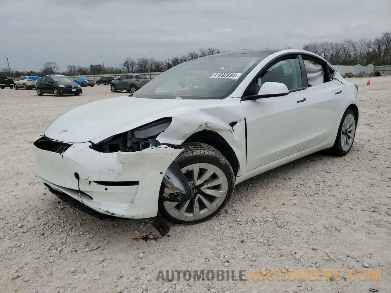 5YJ3E1EBXMF001727 TESLA MODEL 3 2021