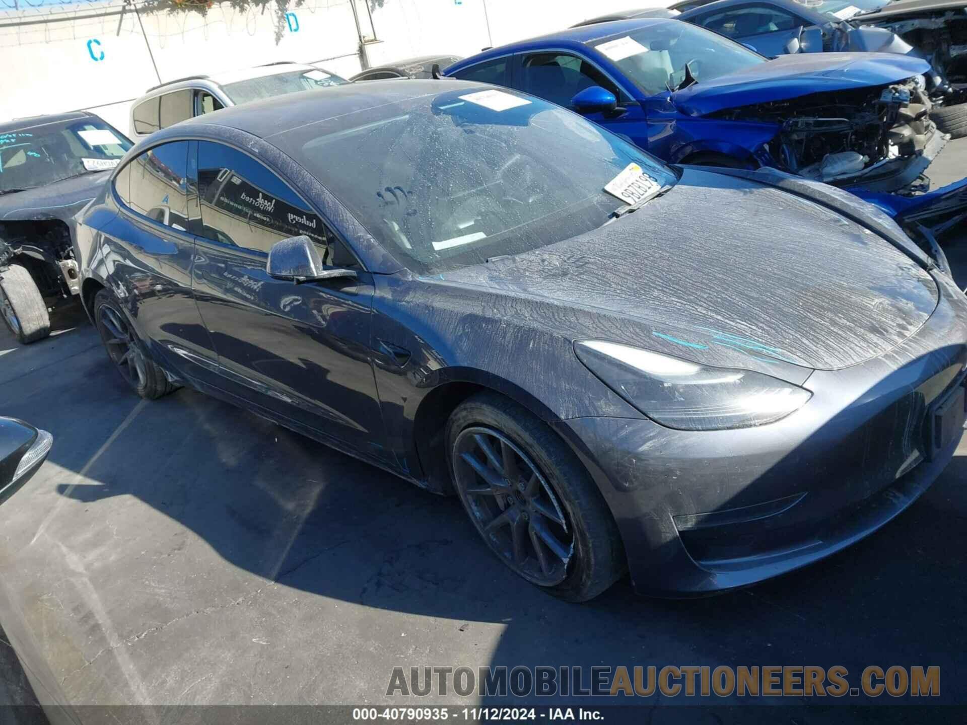 5YJ3E1EBXMF012890 TESLA MODEL 3 2021