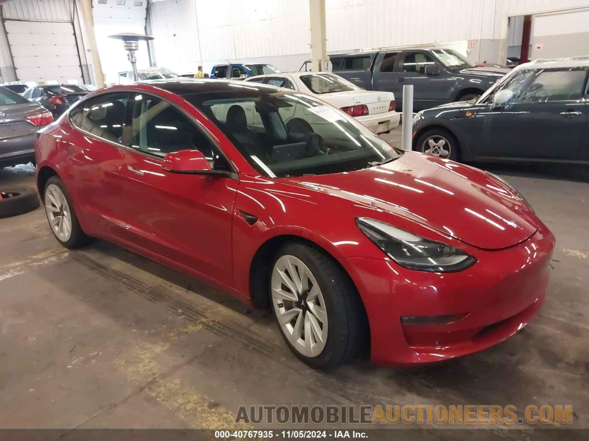 5YJ3E1EBXMF013215 TESLA MODEL 3 2021