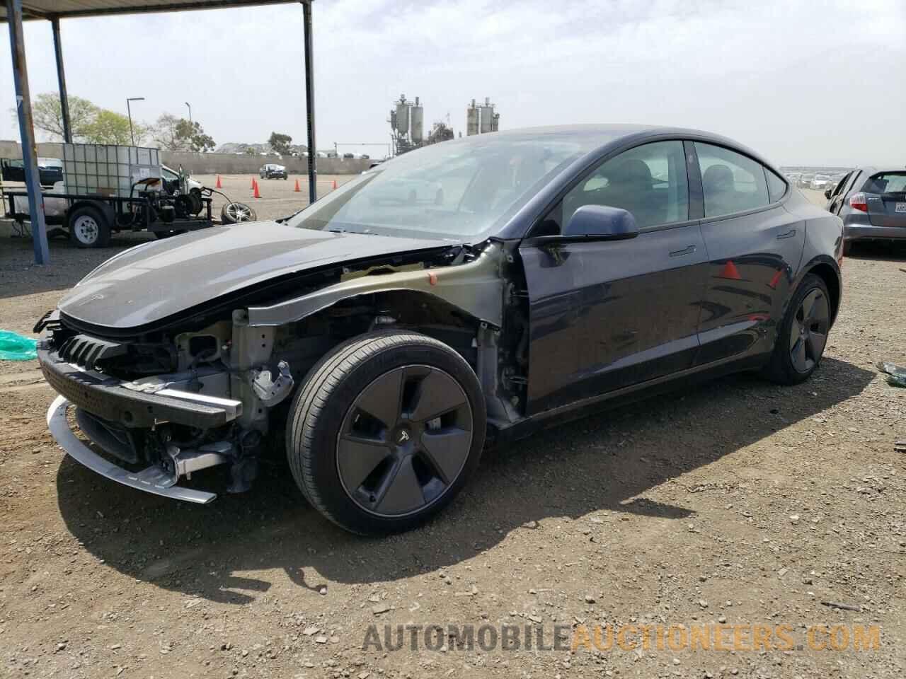 5YJ3E1EBXMF014848 TESLA MODEL 3 2021