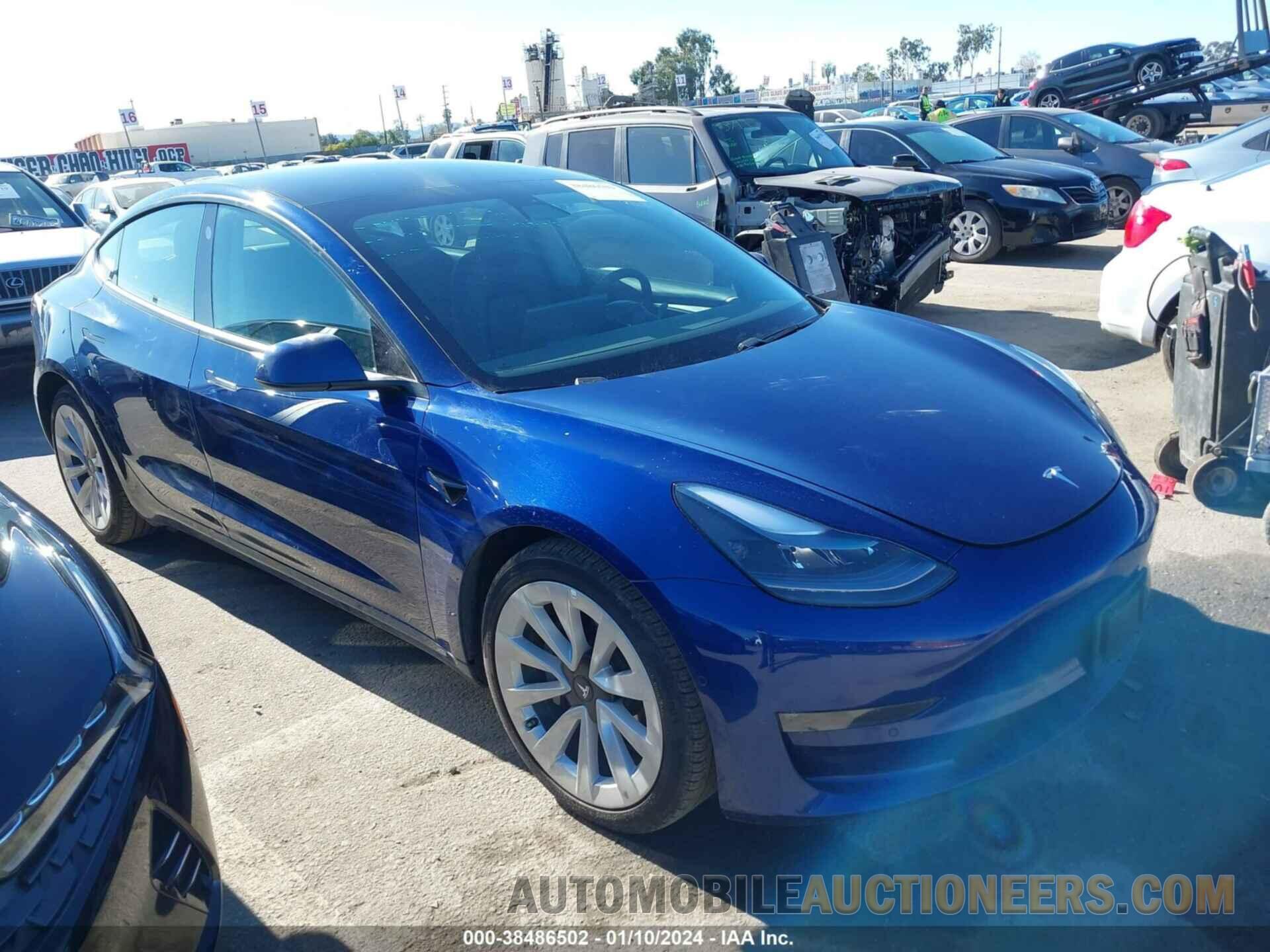 5YJ3E1EBXMF015353 TESLA MODEL 3 2021