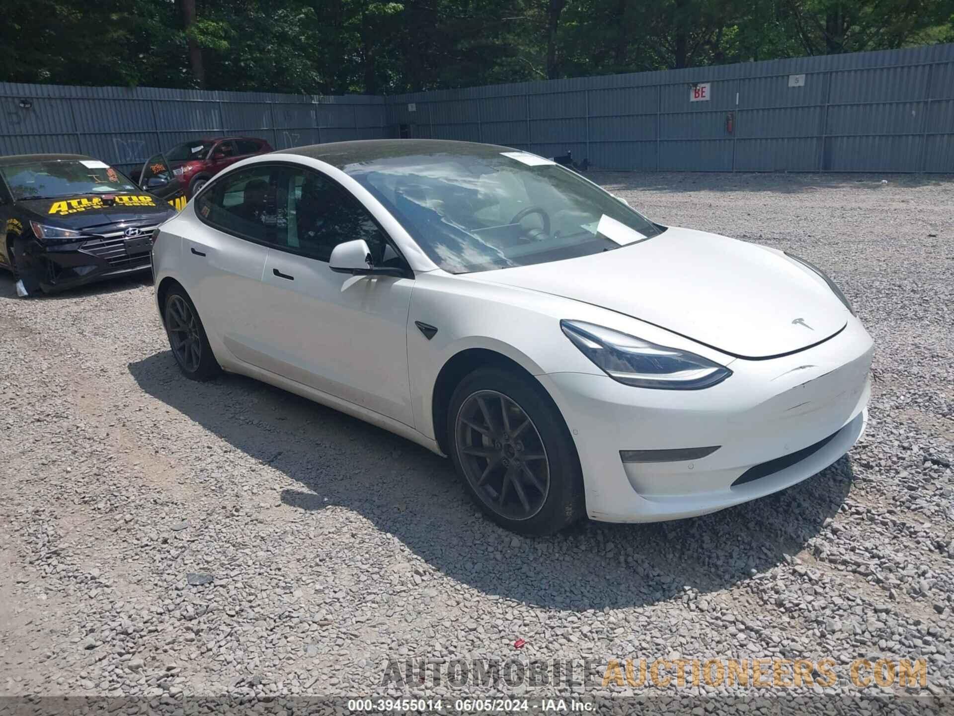 5YJ3E1EBXMF034856 TESLA MODEL 3 2021