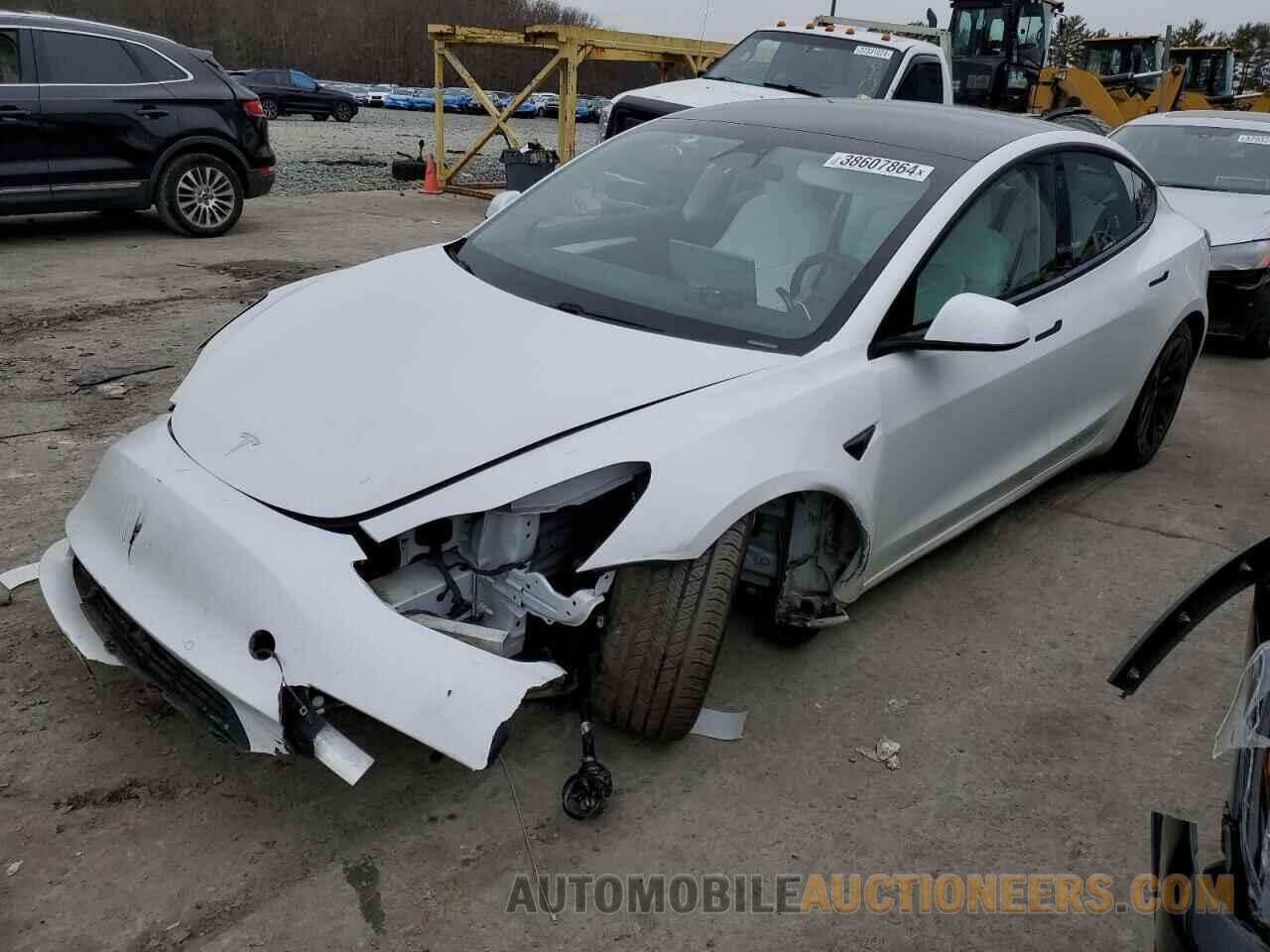 5YJ3E1EBXMF037269 TESLA MODEL 3 2021