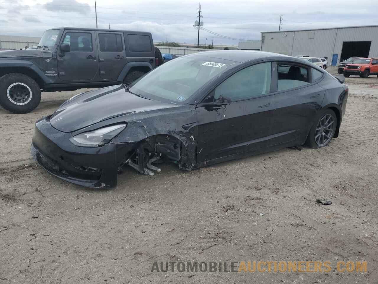 5YJ3E1EBXMF049521 TESLA MODEL 3 2021