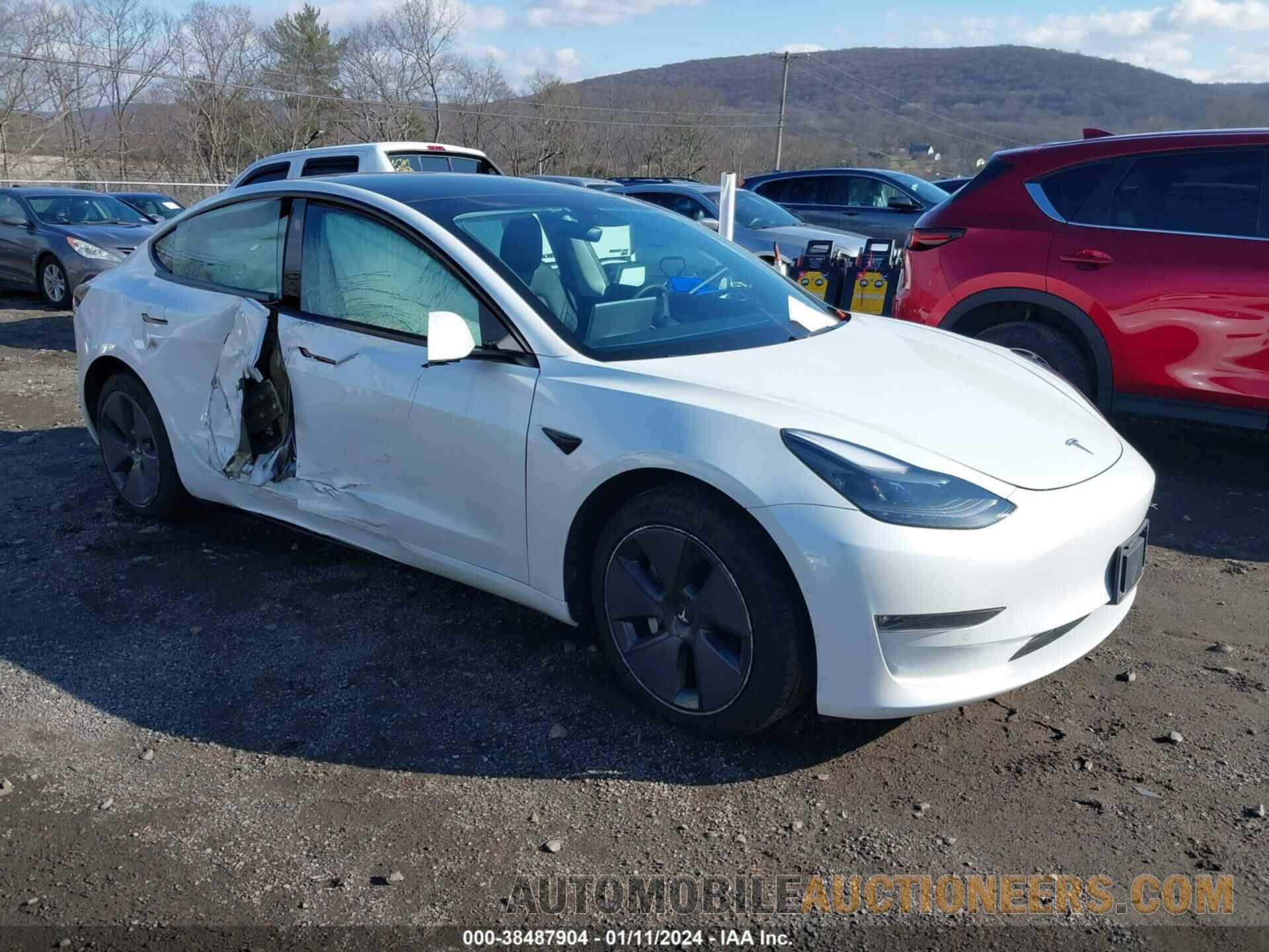 5YJ3E1EBXMF055240 TESLA MODEL 3 2021