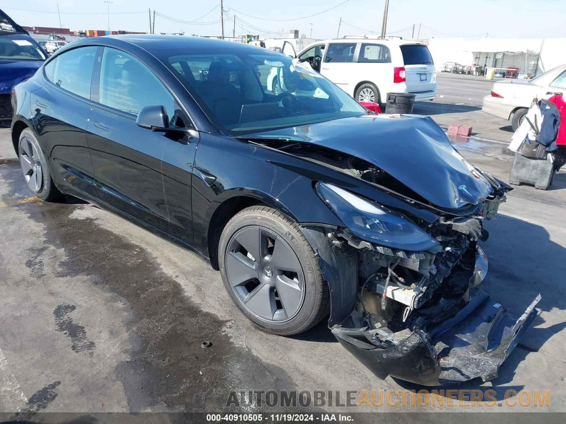 5YJ3E1EBXMF068649 TESLA MODEL 3 2021