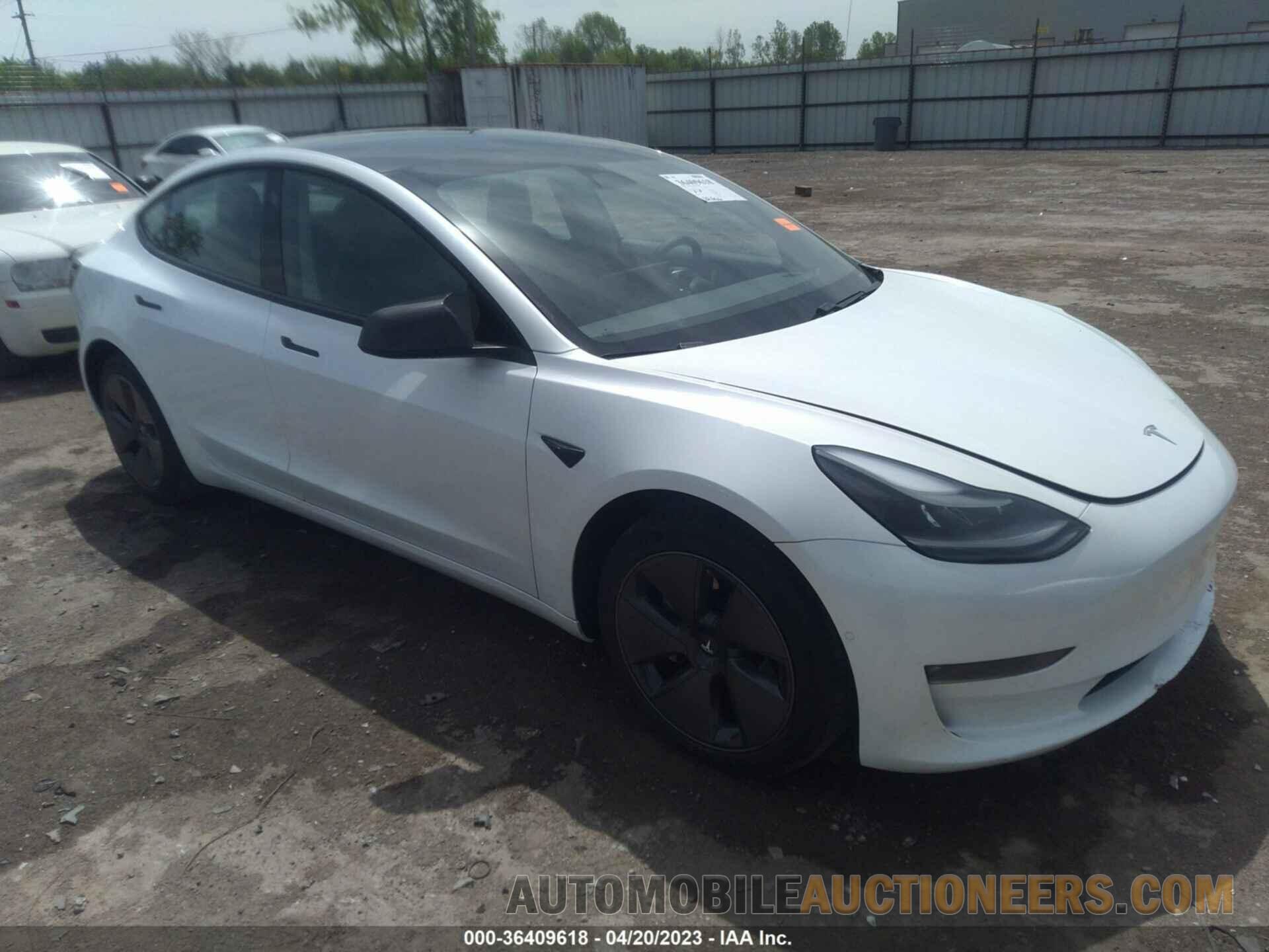 5YJ3E1EBXMF078159 TESLA MODEL 3 2021