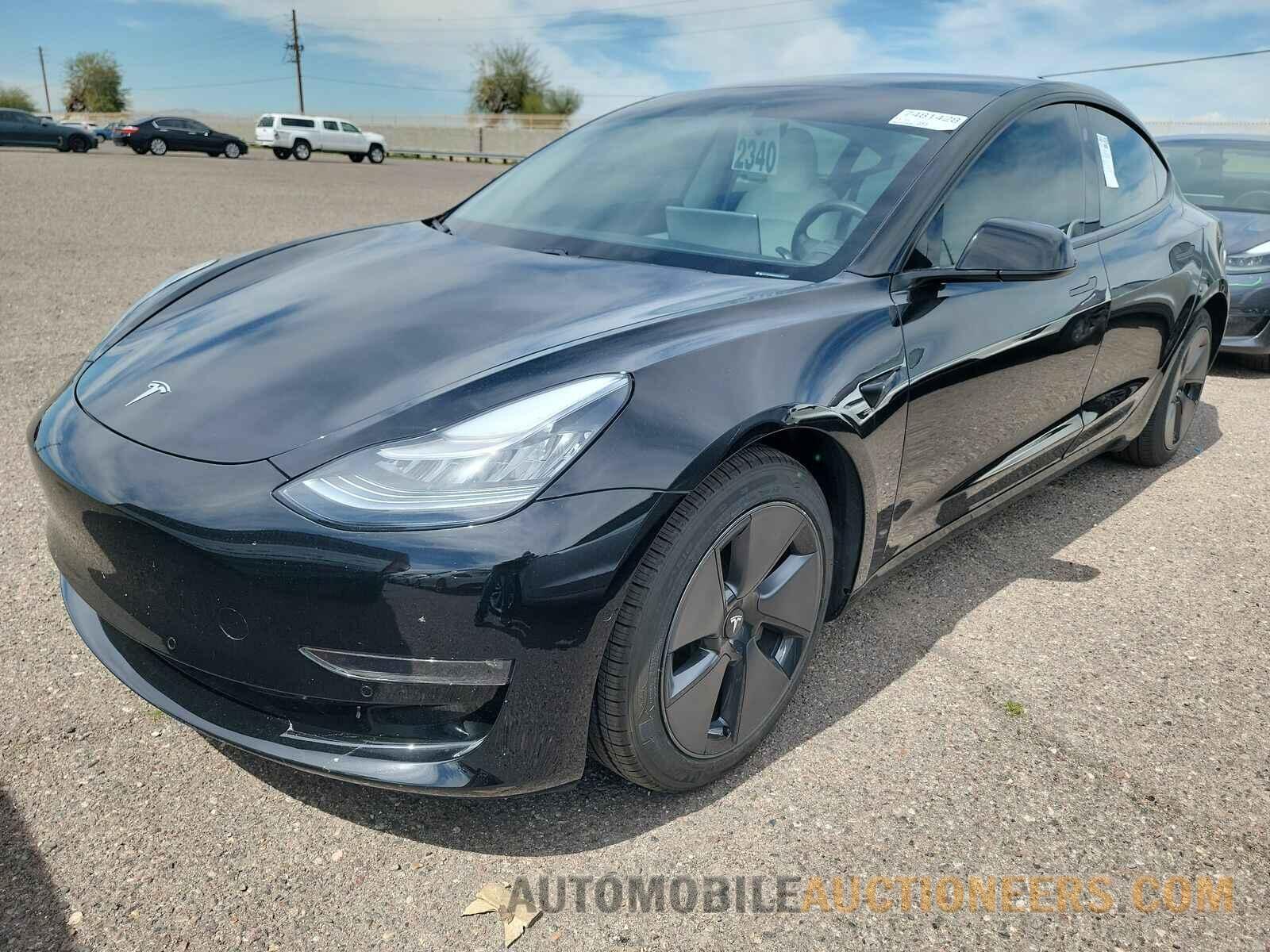 5YJ3E1EBXMF847887 Tesla Model 3 2021