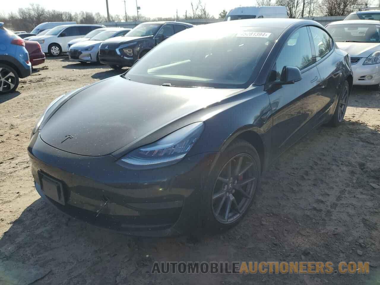 5YJ3E1EBXMF858744 TESLA MODEL 3 2021