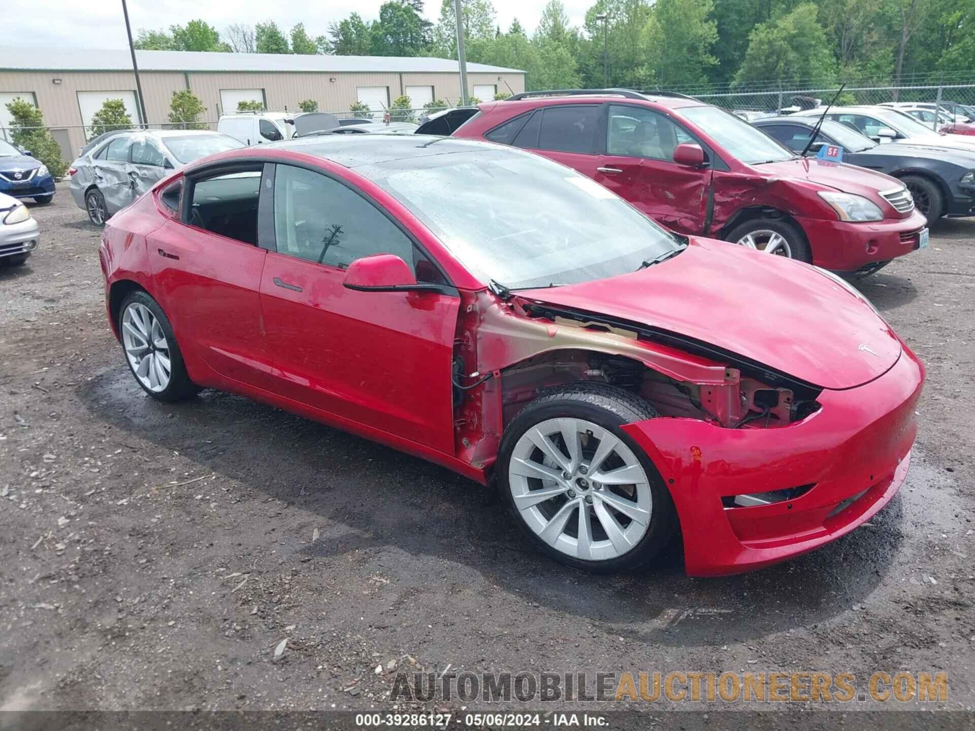 5YJ3E1EBXMF862633 TESLA MODEL 3 2021