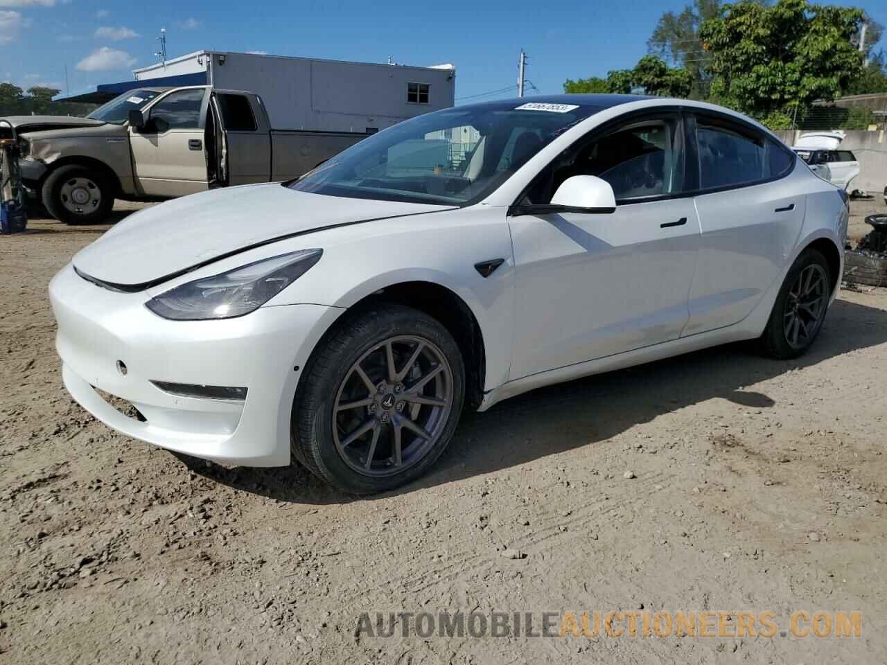 5YJ3E1EBXMF869596 TESLA MODEL 3 2021