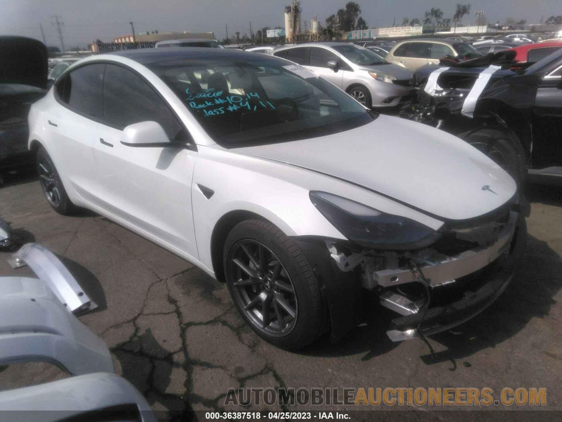 5YJ3E1EBXMF872739 TESLA MODEL 3 2021