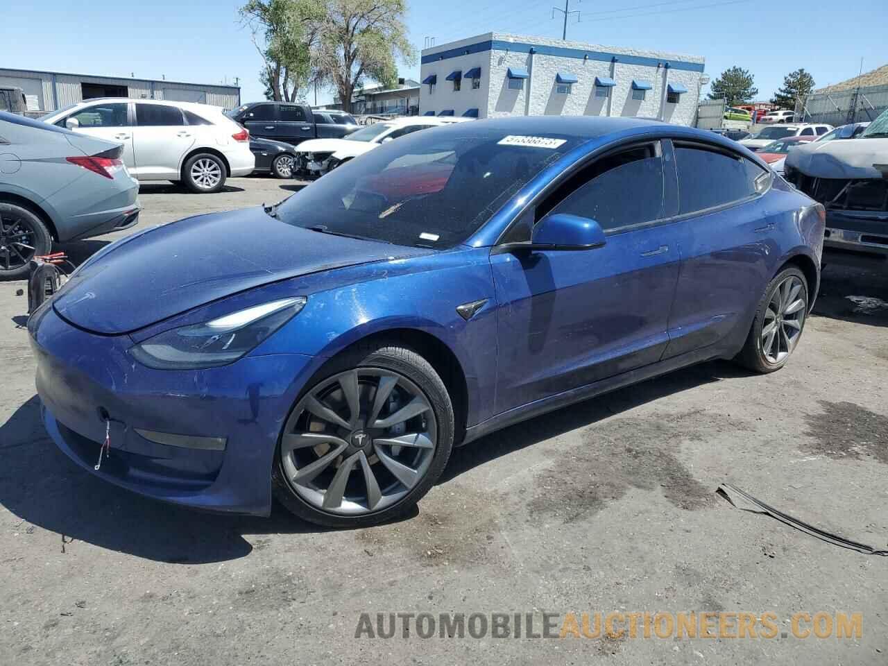 5YJ3E1EBXMF919140 TESLA MODEL 3 2021