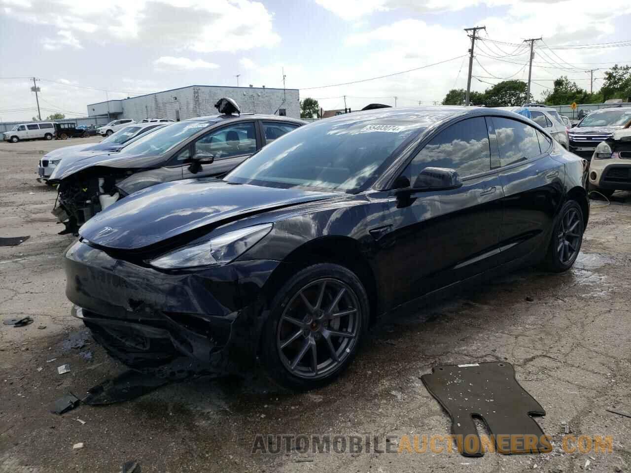 5YJ3E1EBXMF928355 TESLA MODEL 3 2021