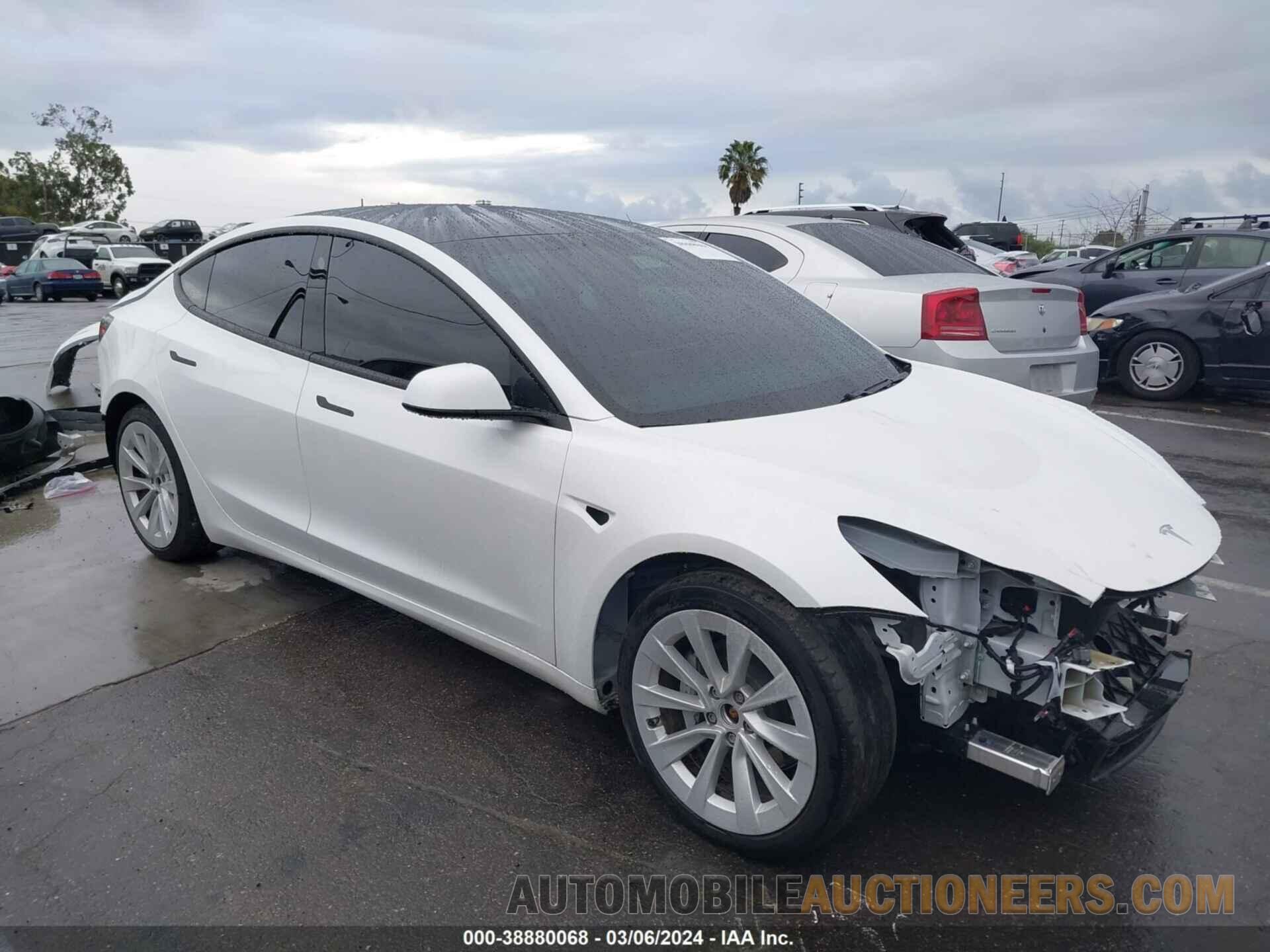 5YJ3E1EBXMF936648 TESLA MODEL 3 2021