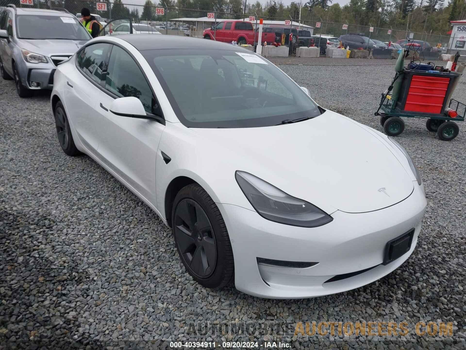 5YJ3E1EBXMF937945 TESLA MODEL 3 2021