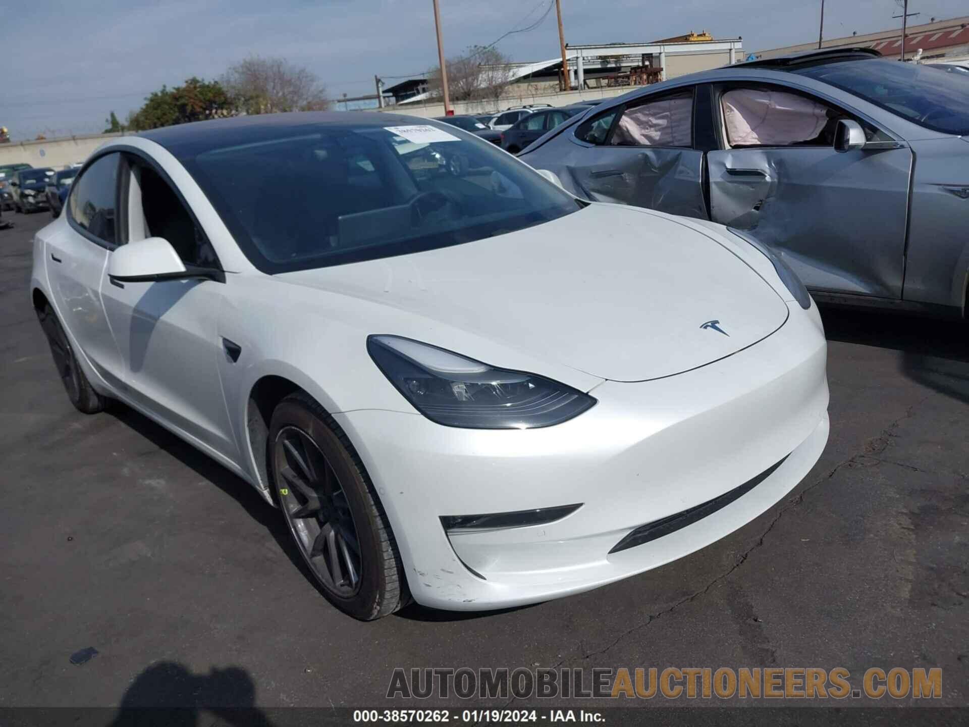 5YJ3E1EBXMF938898 TESLA MODEL 3 2021