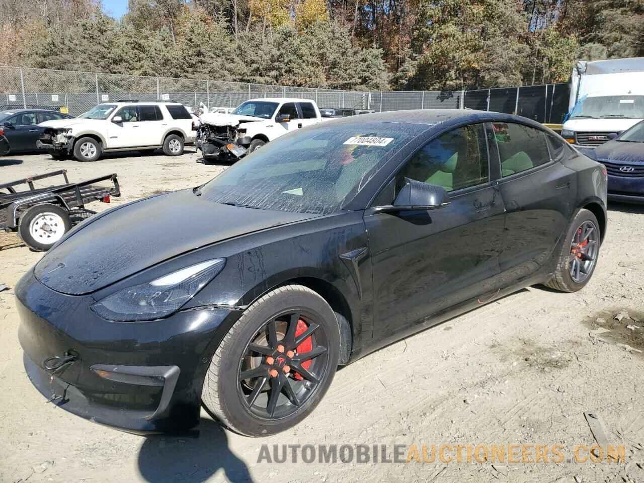 5YJ3E1EBXMF941770 TESLA MODEL 3 2021