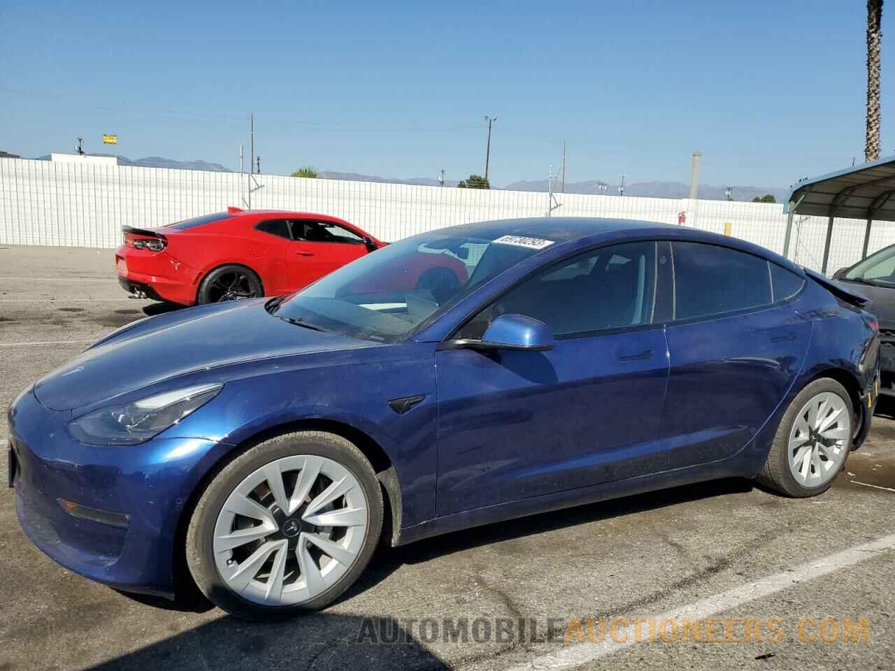 5YJ3E1EBXMF975451 TESLA MODEL 3 2021