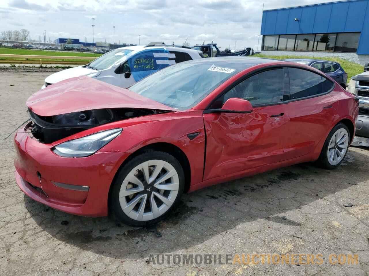 5YJ3E1EBXMF975921 TESLA MODEL 3 2021