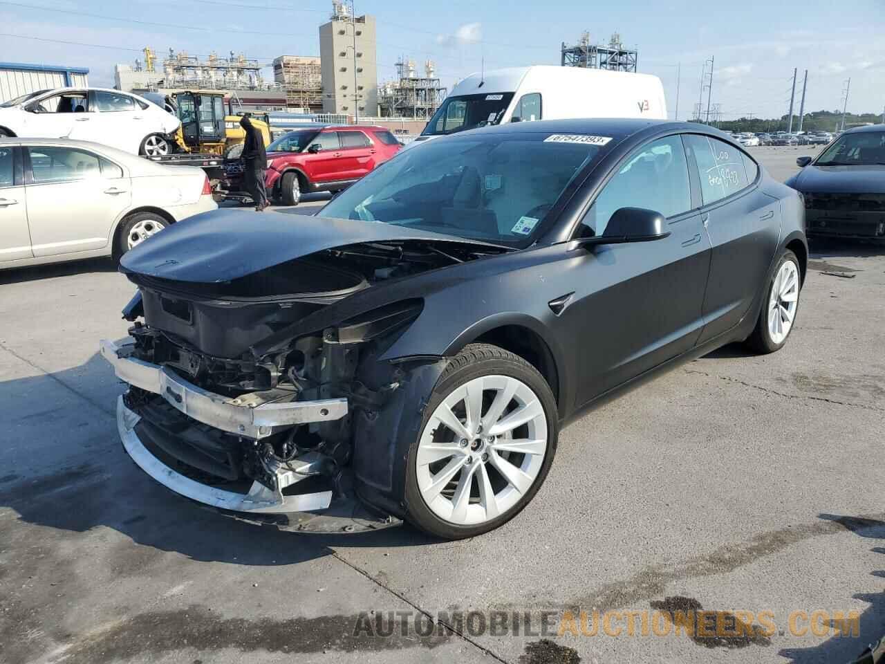 5YJ3E1EBXMF980651 TESLA MODEL 3 2021