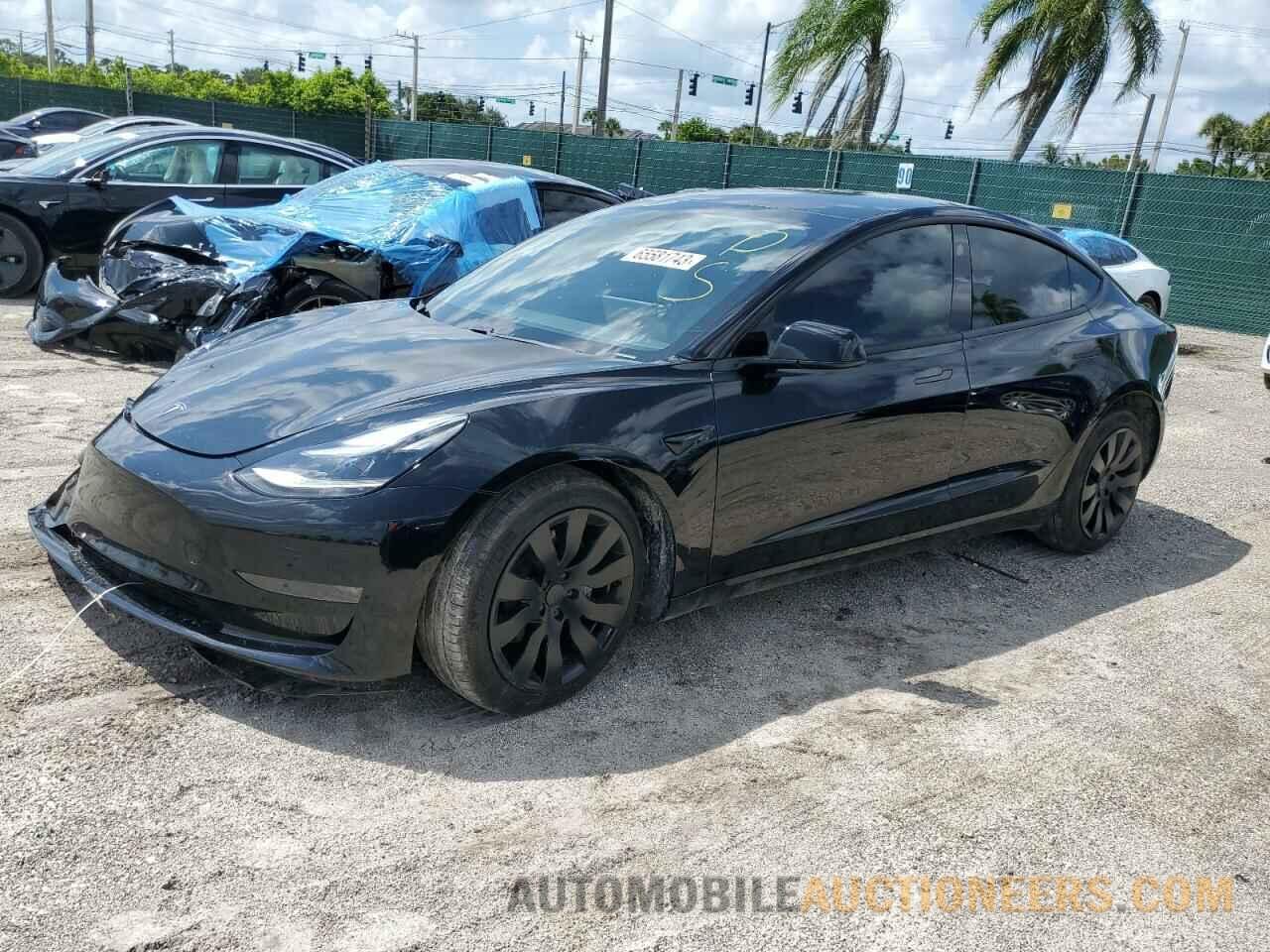 5YJ3E1EBXMF983890 TESLA MODEL 3 2021