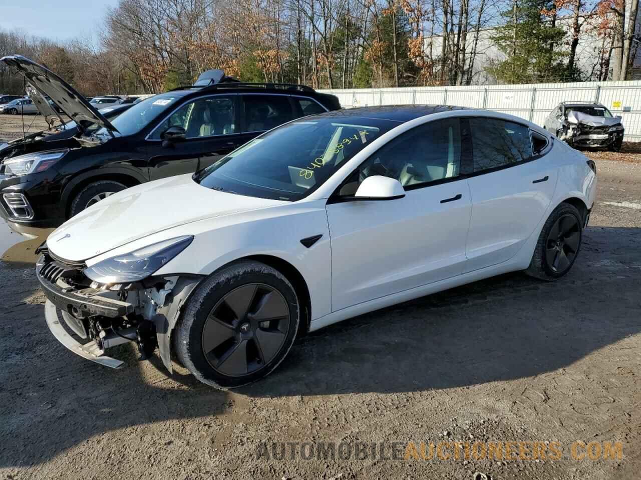 5YJ3E1EBXMF992301 TESLA MODEL 3 2021