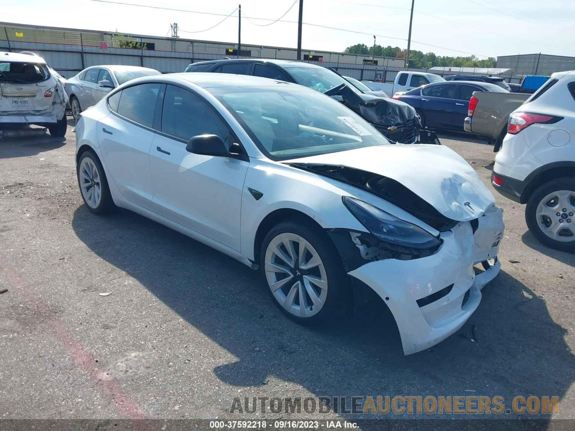 5YJ3E1EBXNF111212 TESLA MODEL 3 2022