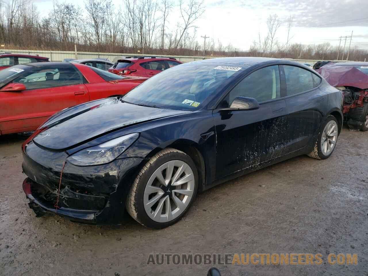 5YJ3E1EBXNF112876 TESLA MODEL 3 2022