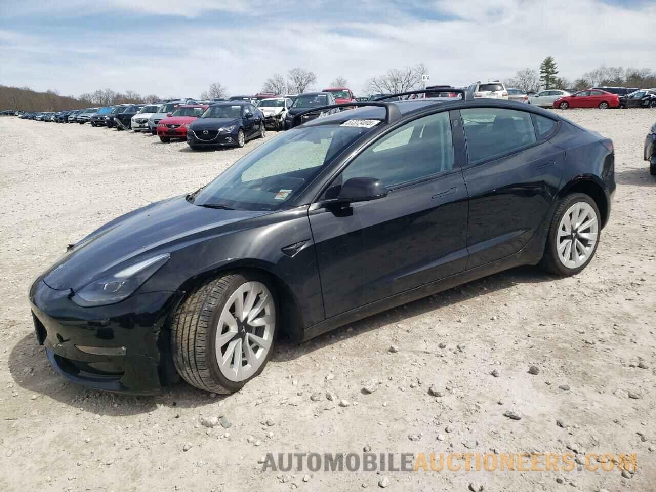 5YJ3E1EBXNF113588 TESLA MODEL 3 2022