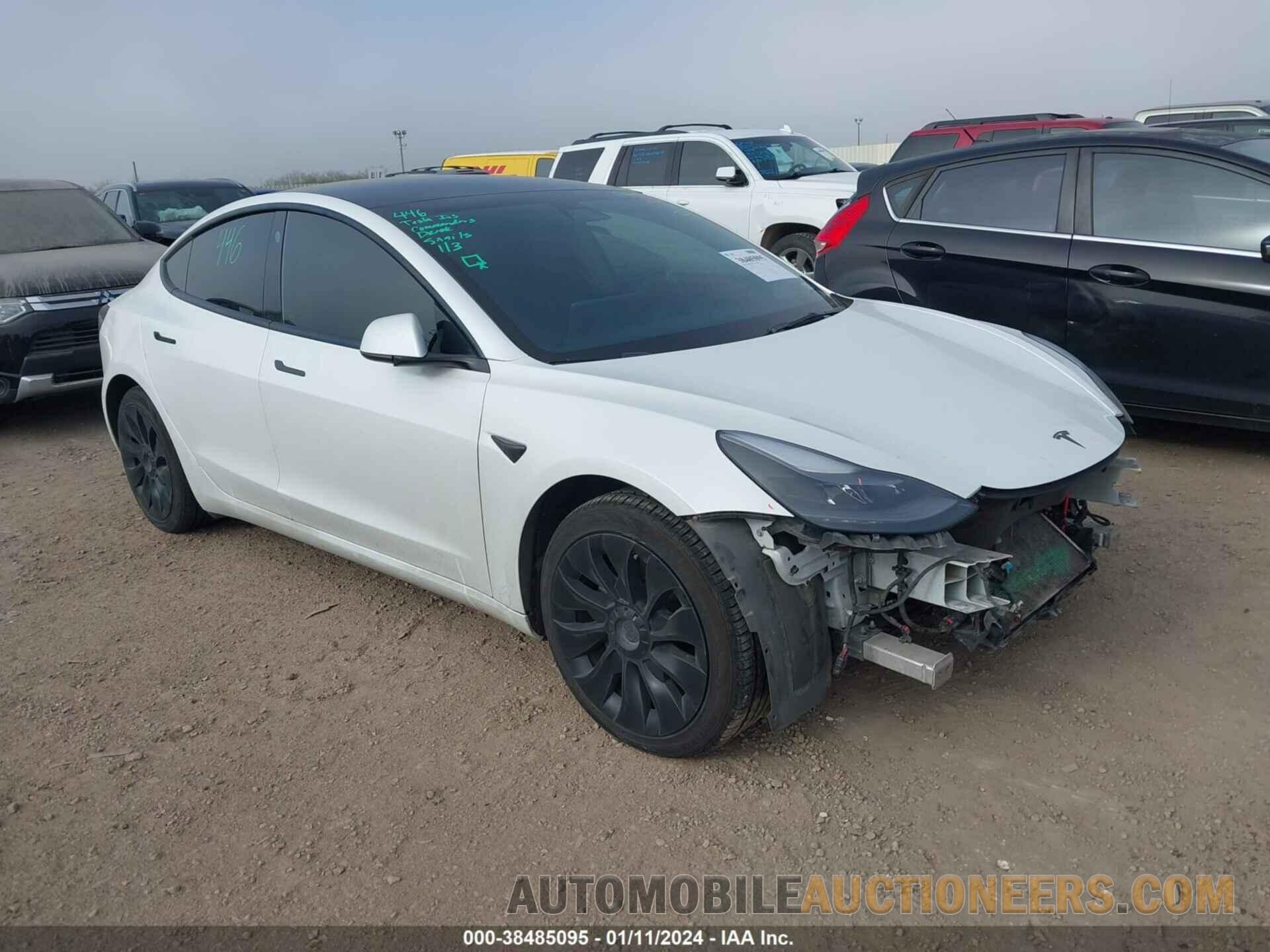 5YJ3E1EBXNF119441 TESLA MODEL 3 2022