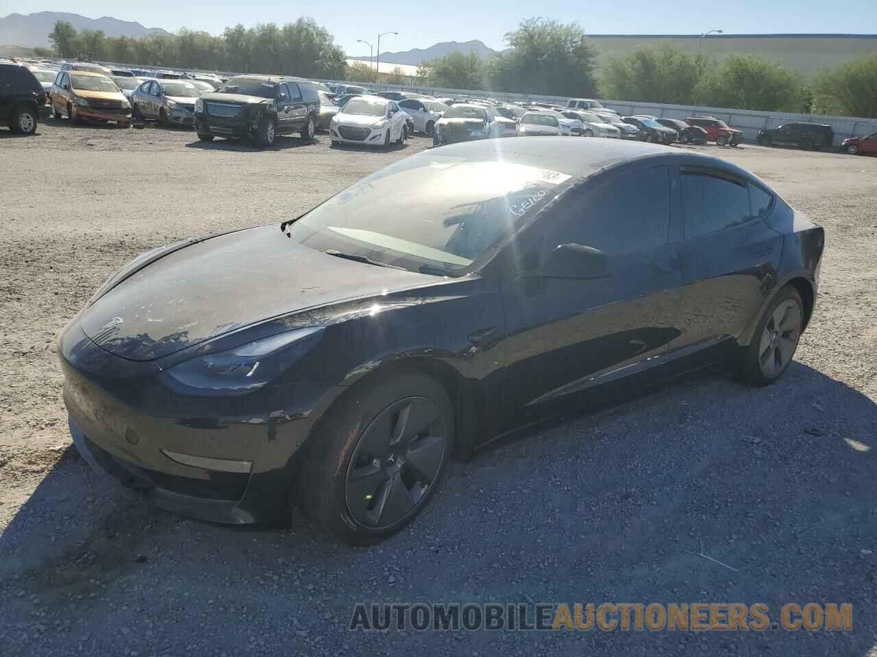 5YJ3E1EBXNF127166 TESLA MODEL 3 2022